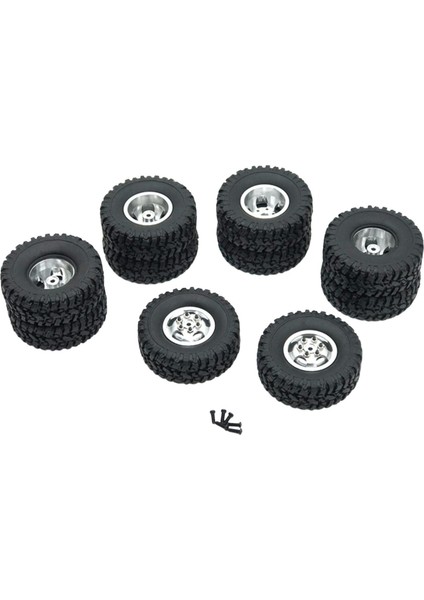 4pcs 1:16 Wpl B16 B36 Model Paletli Araba Buggy Dıy Aksesuarı Için Kauçuk Lastik(Yurt Dışından)