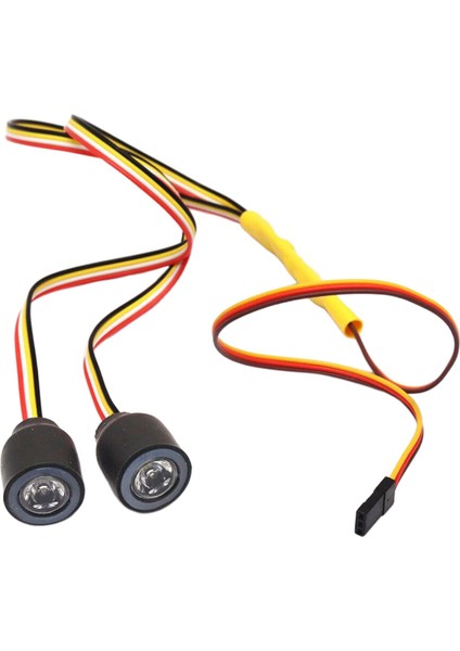 1/10 Ölçekli Rc Paletli Kamyon Otomobilleri Için 20MM Renkli LED Işık Farları (Yurt Dışından)