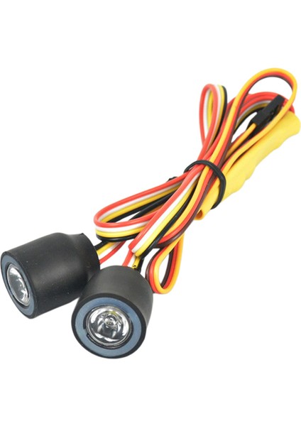 1/10 Ölçekli Rc Paletli Kamyon Otomobilleri Için 20MM Renkli LED Işık Farları (Yurt Dışından)