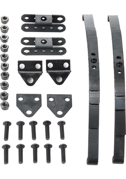 2pcs Metal Yaprak Yay Kiti Eksenel D90 Tf2 Rc Rock Crawler(Yurt Dışından)