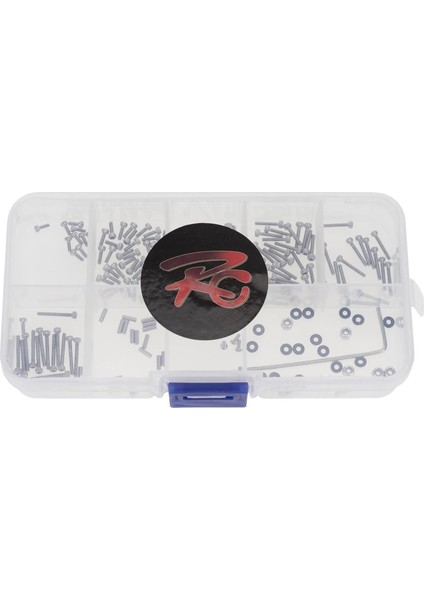 Metal Vidalar Kutu Kiti Eksenel SCX24 1/24 Rc Paletli Araba 90081 Onarım Parçaları