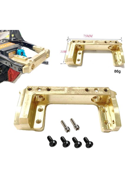 Cnc Tampon Montaj Servo Yer Değiştirme Standı Eksenel SCX10 Iı 90046 90047 Rc