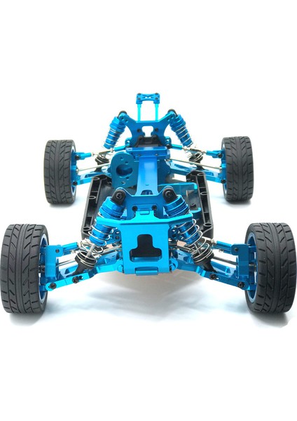 Full Metal Yükseltmeleri Parça Kiti Wltoys 144001 Salıncak Saldırıcı Direksiyon Gök Yatakları Mavi fırsatları