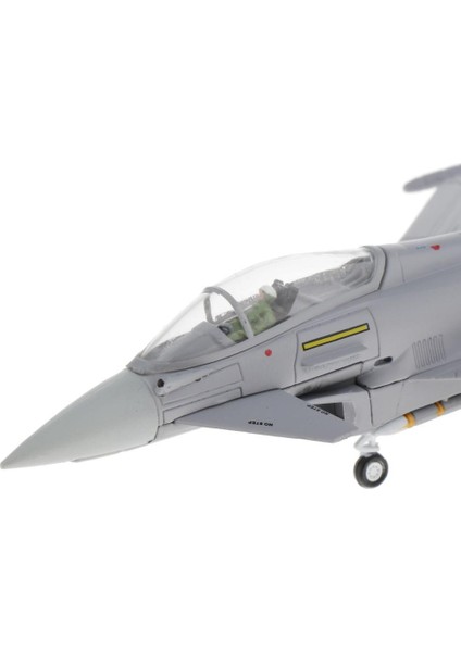 1/100 Ölçekli EF2000 Typhoon Fighter Diecast Ekran Modeli Standlı (Yurt Dışından)