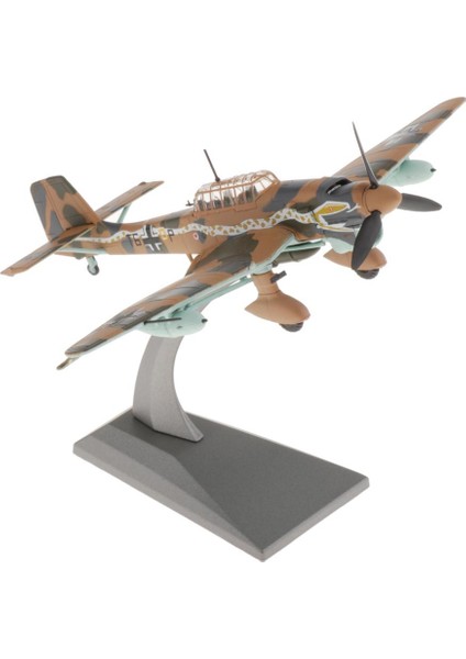 1/72 JU87 Bombacı Uçak Alaşım Uçak Ev Odası 15.5X18.5CM