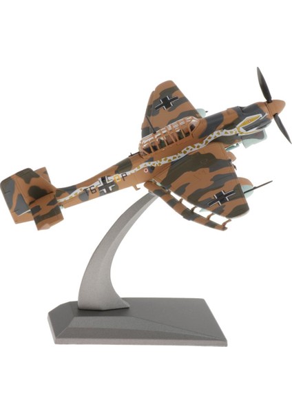1/72 JU87 Bombacı Uçak Alaşım Uçak Ev Odası 15.5X18.5CM