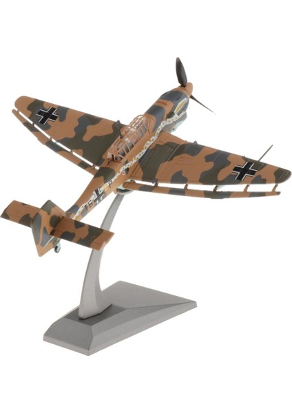 1/72 JU87 Bombacı Uçak Alaşım Uçak Ev Odası 15.5X18.5CM