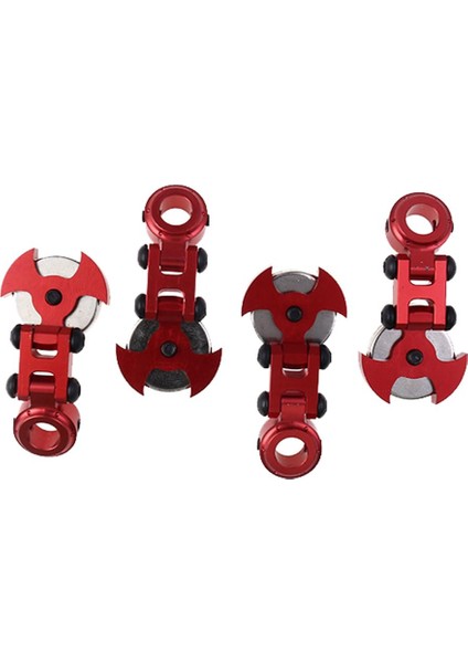 1:10 Rc Araba Paletli Görünmez Kabuk Post Mount Red