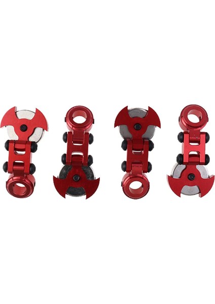 1:10 Rc Araba Paletli Görünmez Kabuk Post Mount Red