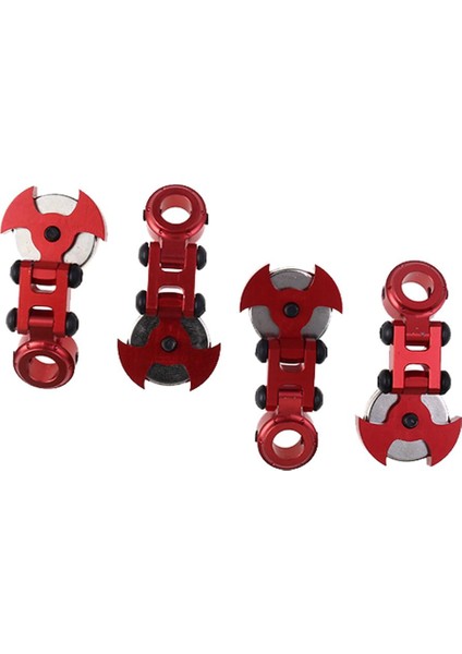 1:10 Rc Araba Paletli Görünmez Kabuk Post Mount Red