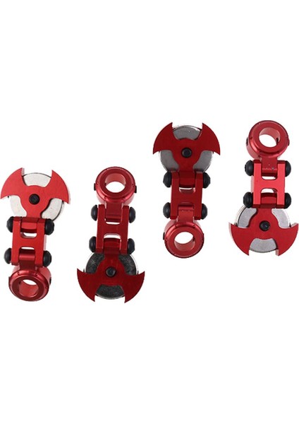 1:10 Rc Araba Paletli Görünmez Kabuk Post Mount Red