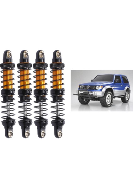 Eksenel SCX10 90046 Rc 70MM Için 4 Yükseltme Şok Emicisi Seti