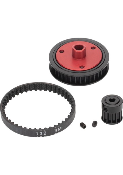 1/10 Rc Için Kemer Tahrik Şanzıman Dişlisi Eksenel SCX10 Iı 90046 Parçalar Siyah 3.2mm (Yurt Dışından)