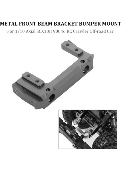 Eksenel SCX10II 90046 Aksesuarlar Için 1/10 Ön Tampon Montajı Parçalar