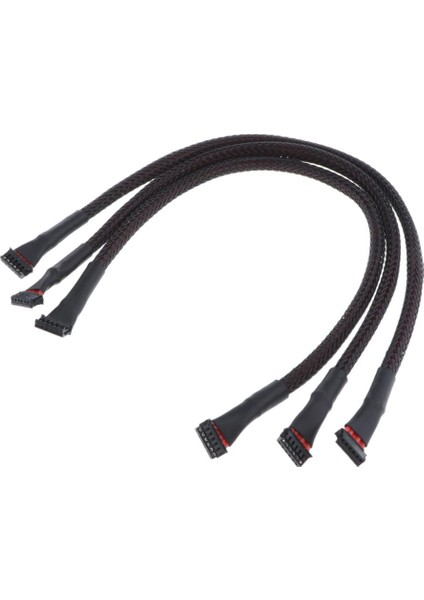 3pcs Rc Araç Fırçasız Motor Sensörü Tel 250MM Rc Araba Buggy Model Parçaları