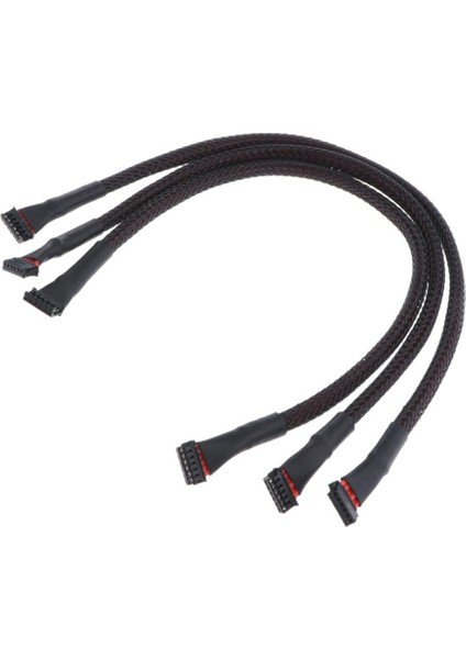 3pcs Rc Araç Fırçasız Motor Sensörü Tel 250MM Rc Araba Buggy Model Parçaları