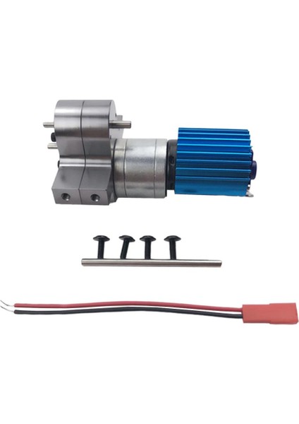 Wpl Rc Otomobil Kamyonu Yükseltme Aksesuarları Için Motorlu 4WD 6WD Transfer Kılıfı
