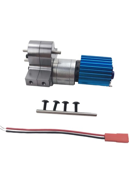 Wpl Rc Otomobil Kamyonu Yükseltme Aksesuarları Için Motorlu 4WD 6WD Transfer Kılıfı indirimleri