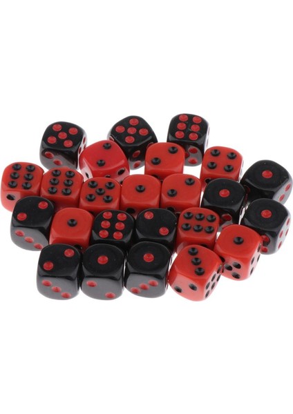 24PCS 16MM D6 Oyun Için Ölür fırsatları
