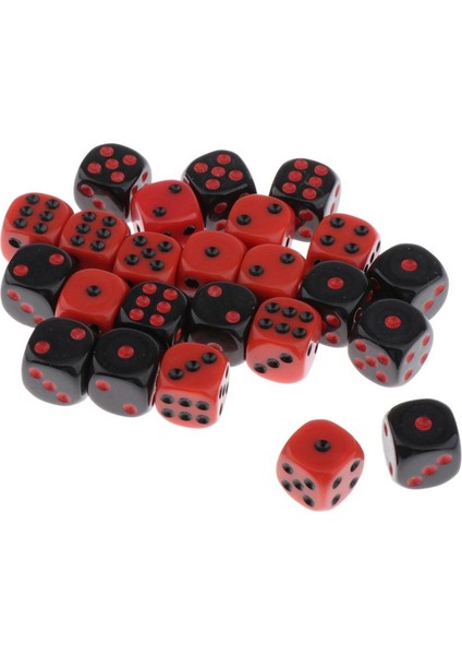 24PCS 16MM D6 Oyun Için Ölür indirimleri