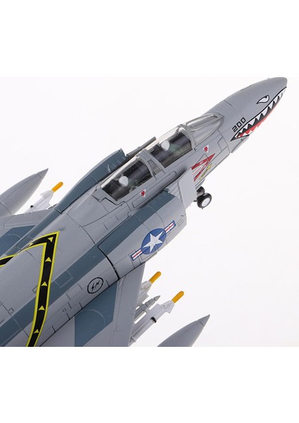 1: 100 Ölçekli EF-2000 Fighter Uçak Oyuncak - Açık Gri(Yurt Dışından)