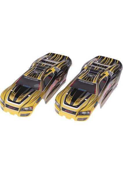 Xinlehong Için Rc Araba Vücut Kabuğu Çerçeve Modeli 9116 Araç Aksesuarları Sarı