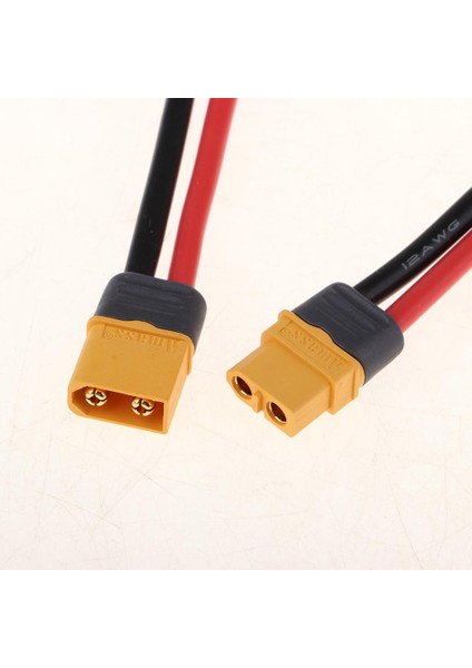Lipo Pil Dönüştürme Hattı Adaptörü XT60 Erkek Kadın Soket Kablo Hattı 10 cm 2x