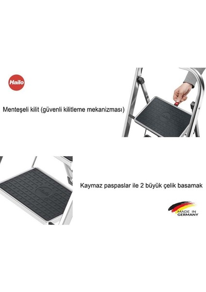 4392-801 K60 Merdiven 2 Basamaklı
