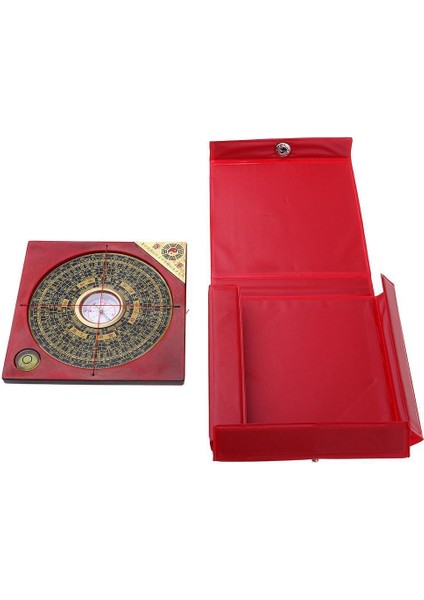 4 Inç Vintage Feng Shui Luo Pan Pusula Çin Hongkong Zombi Film Prop 11X11CM (Yurt Dışından)