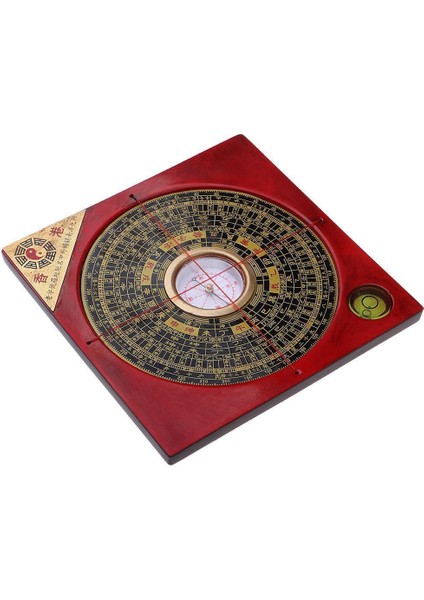 4 Inç Vintage Feng Shui Luo Pan Pusula Çin Hongkong Zombi Film Prop 11X11CM (Yurt Dışından)