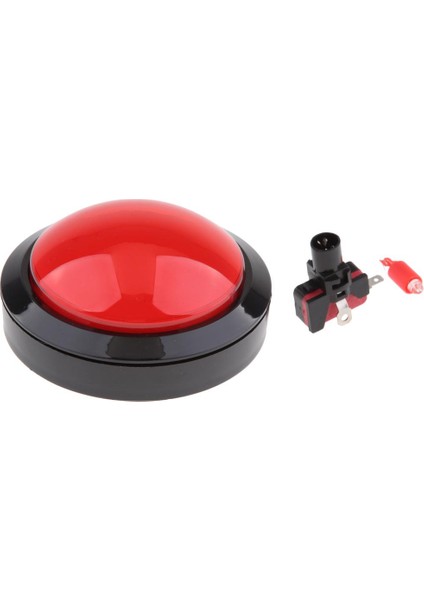 Arcade Makinesi Için 12V Dome Dışbükey Tip LED Illumine Push Düğmesi(Yurt Dışından)