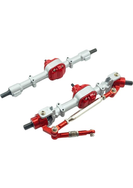 Cnc Metal Ön ve Arka Aks D90 MN90 1:12 Rc Araç Aksesuar Ön Arka