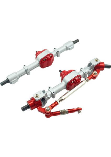 Cnc Metal Ön ve Arka Aks D90 MN90 1:12 Rc Araç Aksesuar Ön Arka