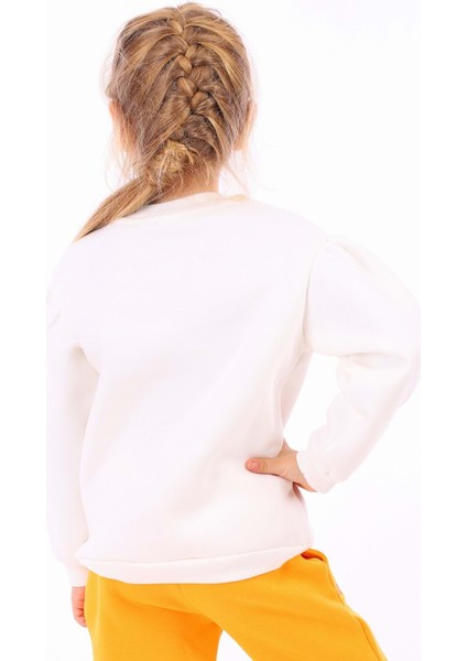 Toontoy Kız Çocuk Baskılı Sweatshirt