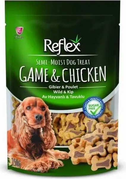 3 Çeşit Köpek Ödül Maması 150GX3 (Game&chicken, Lamb&rice, Mini Hearts Mix)