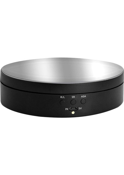 360 ° Dönen Ekran Stand Tutucu Gösteri Kaza Bebek Takı Siyahı