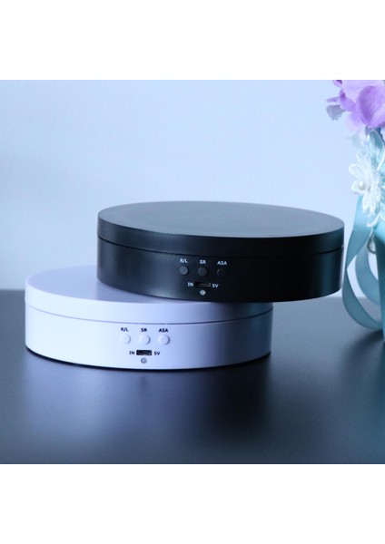 360 ° Dönen Ekran Stand Tutucu Gösteri Kaza Bebek Takı Siyahı indirimleri