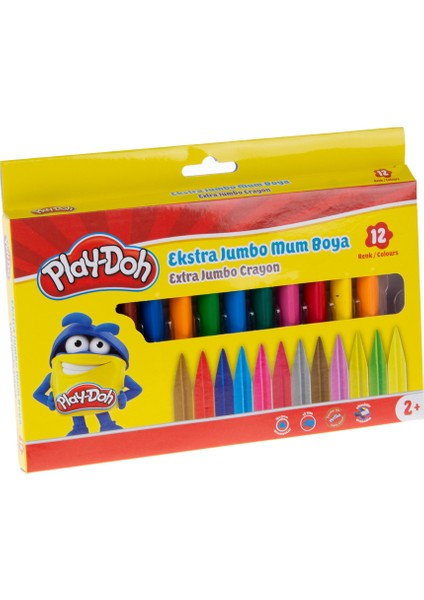 Mum Boya Jumbo 12 Renk Ekstra PLAY-CR011 8655