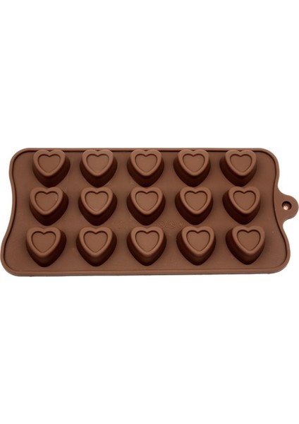 Kalp Silikon Çikolata Kalıbı