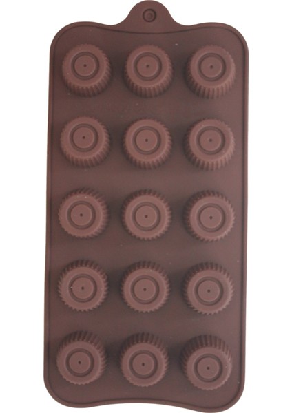 Yuvarlak Silikon Çikolata Kalıbı