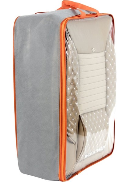 hyundai Accent Uyumlu Lüks Deri Oto Koltuk Kılıfı Ön/arka Set Elit Gri fırsatları