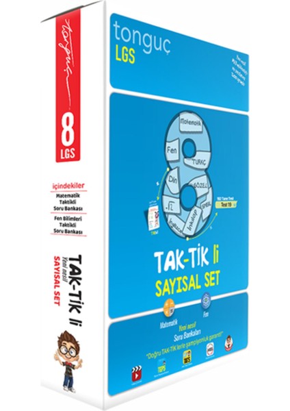8. Sınıf Taktikli Sayısal Set (Ciltli)