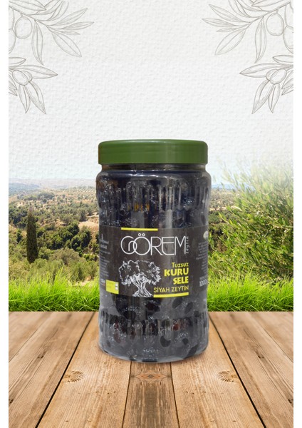 Tuzsuz Eğriburun Kuru Sele Zeytin 1 kg