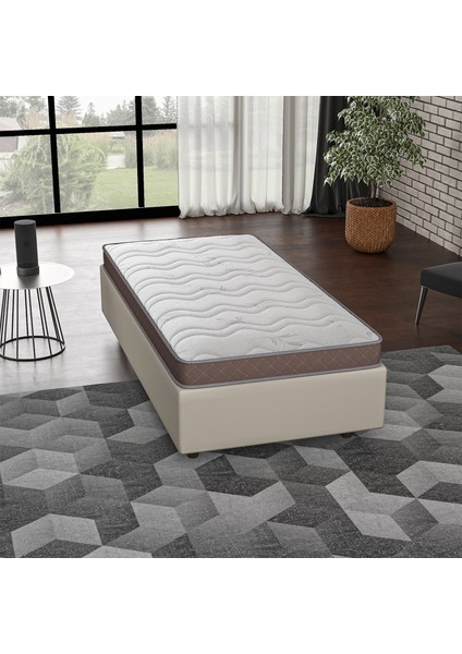 Full Ortopedik Bamboo Açelya Yatak,nefes Alan Örme Kumaşlı 90 x 180 cm