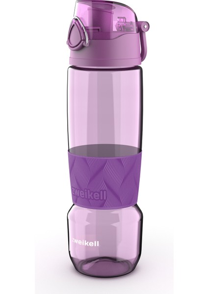 Rosso Sleeve Violett Bpa Içermez 650 ml Tritan Kırılmaz Suluk - Su Matarası