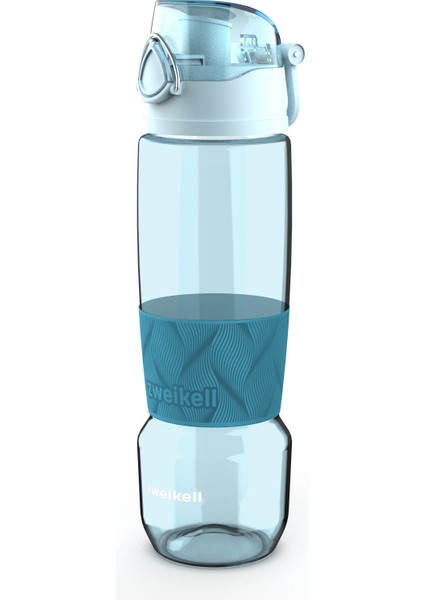 Rosso Sleeve Turkis Bpa Içermez 650 ml Tritan Kırılmaz Suluk - Su Matarası