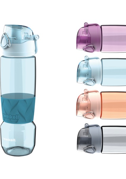 Rosso Sleeve Turkis Bpa Içermez 650 ml Tritan Kırılmaz Suluk - Su Matarası fiyatları