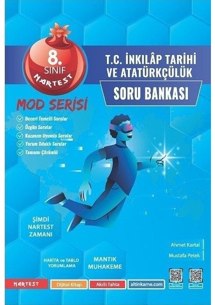 8. Sınıf LGS Mod İnkılap Tarihi Soru Bankası - Nartest Yayınevi Mod