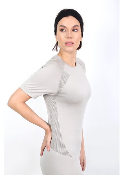 Armour Seamless Sporcu Kısa Kollu T-Shirt Taş fiyatları