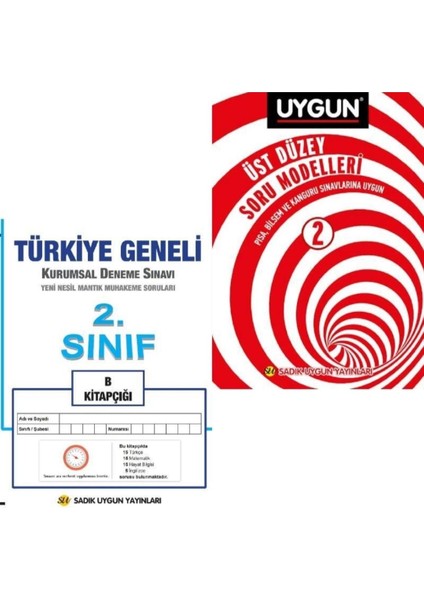 2. Sınıf Üst Düzey Soru Modelleri + Kurumsal Deneme Sınavı